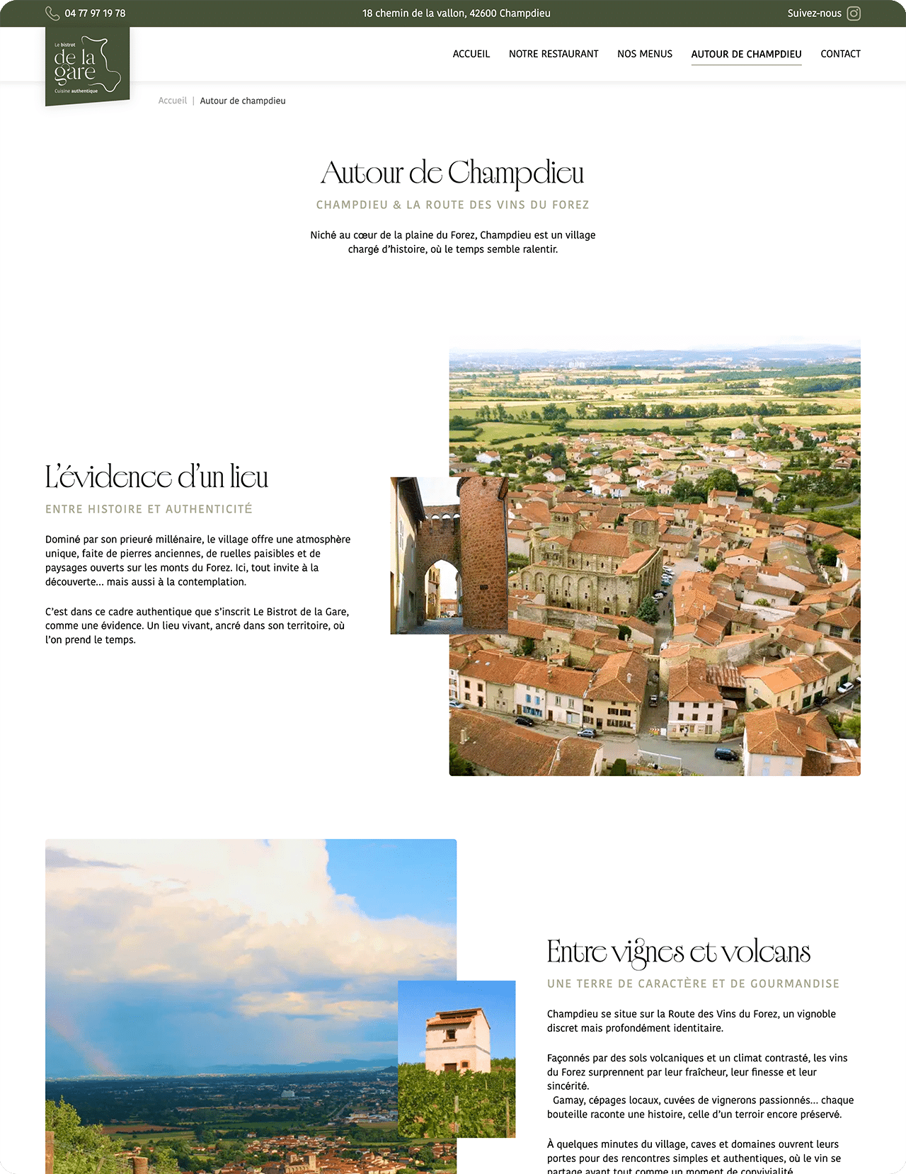 Aux alentours